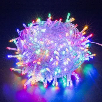 300 LED Kalėdų Šviesos Girlianda 220V 30M Led String Pasakų Šviesos Vandeniui Kalėdų Vestuves Atostogų Sodo Puošmena
